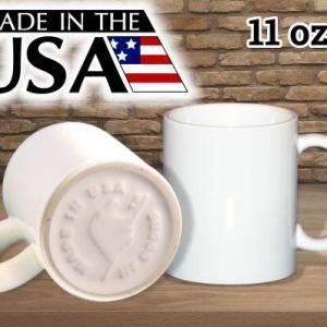 11oz Made in America coffee mug